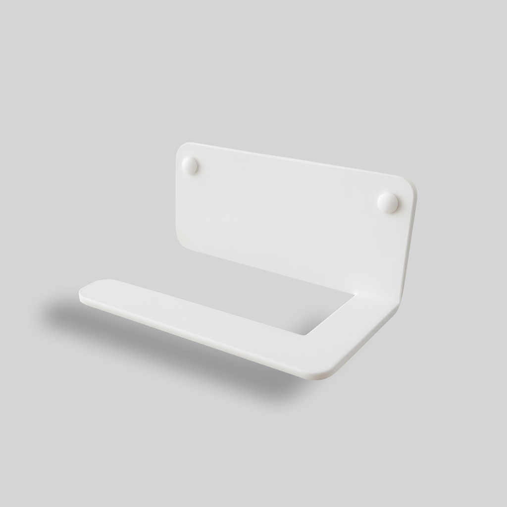 Minimalist Wall-Mounted Toilet Paper Holder