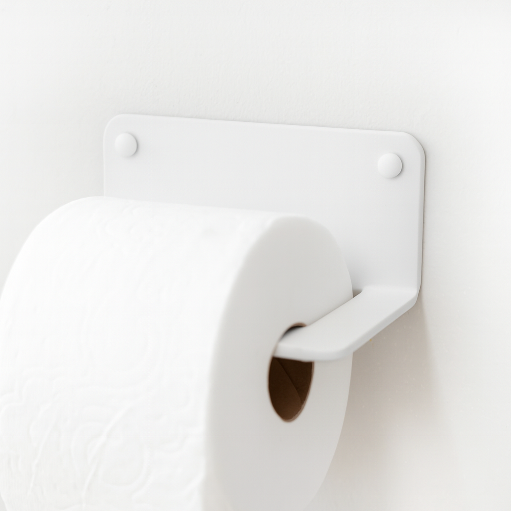 Minimalist Wall-Mounted Toilet Paper Holder
