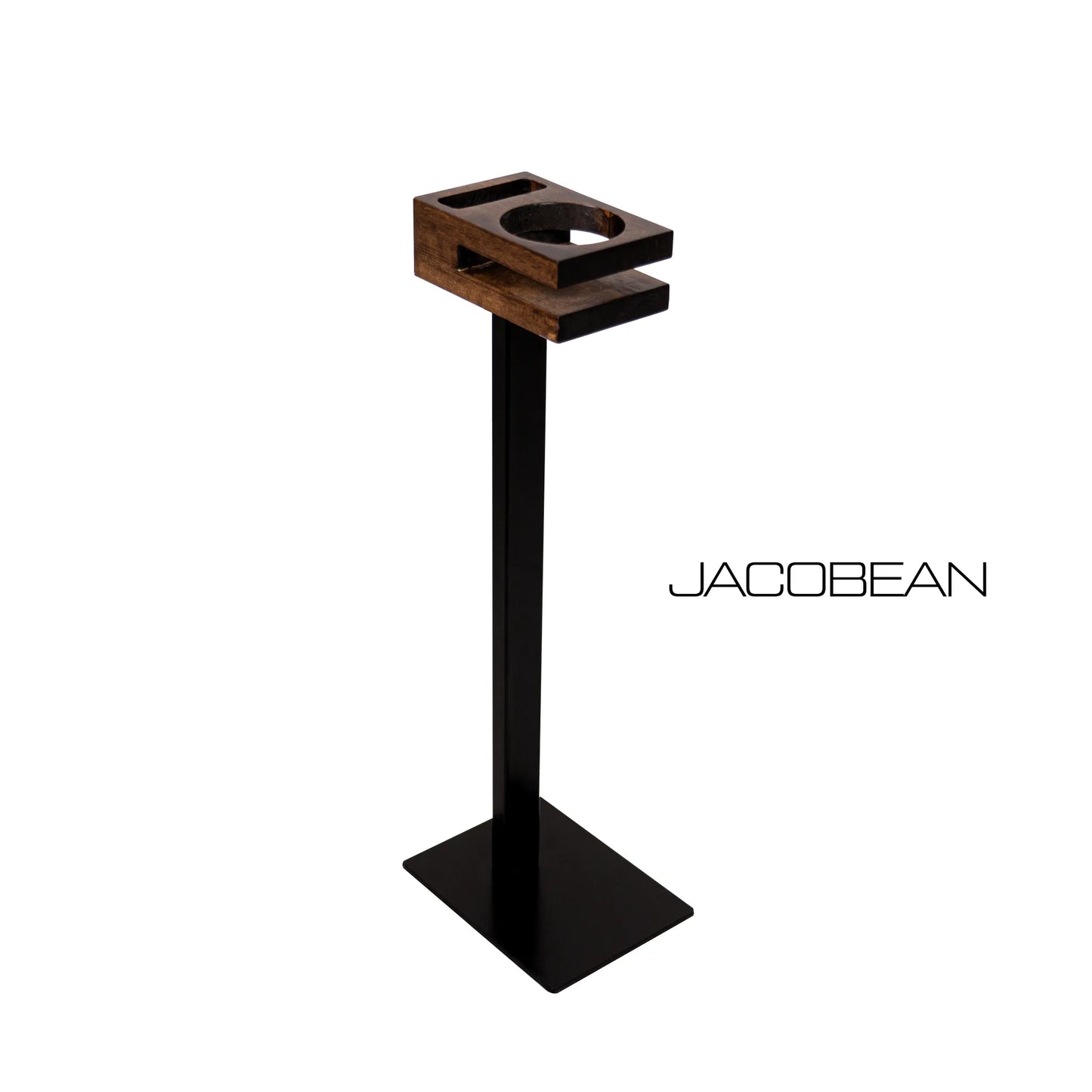 Modern Natural Wood Cup Holder / Phone Holder