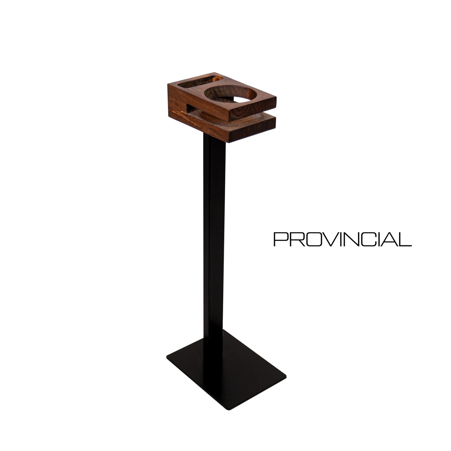 Modern Natural Wood Cup Holder / Phone Holder
