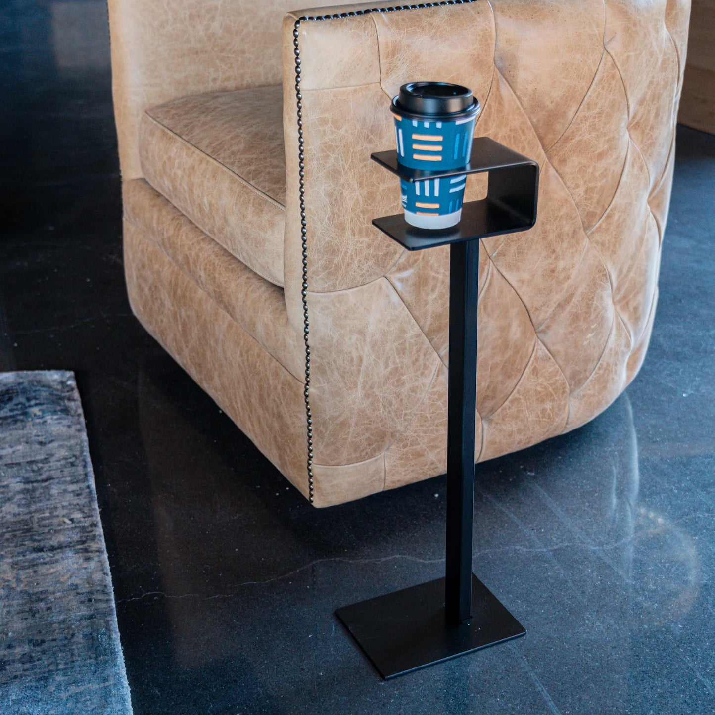 Side Table/ Drink Table / Solid Metal