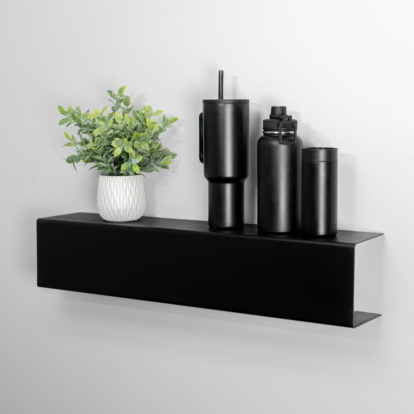 Modern Steel Mantel