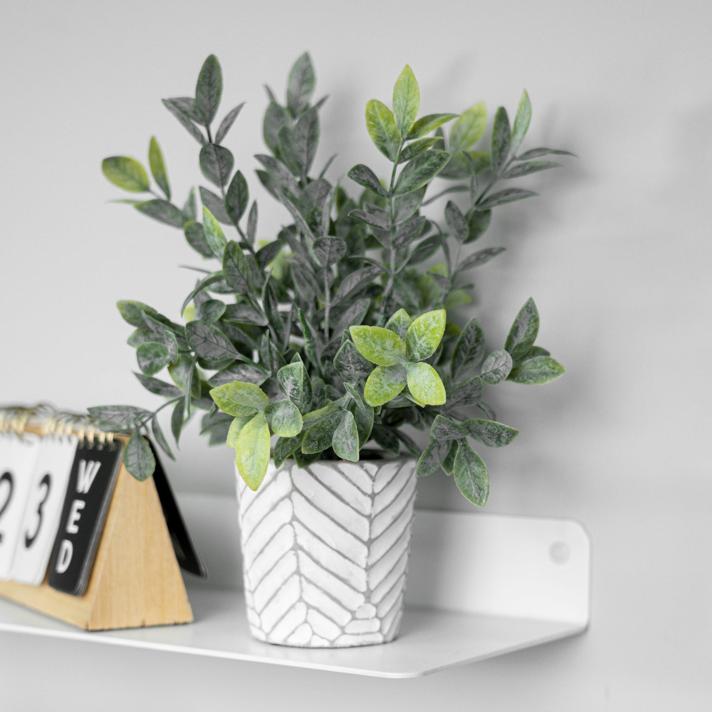 Modern Metal Floating Shelf - Minimalist Wall Storage & Display
