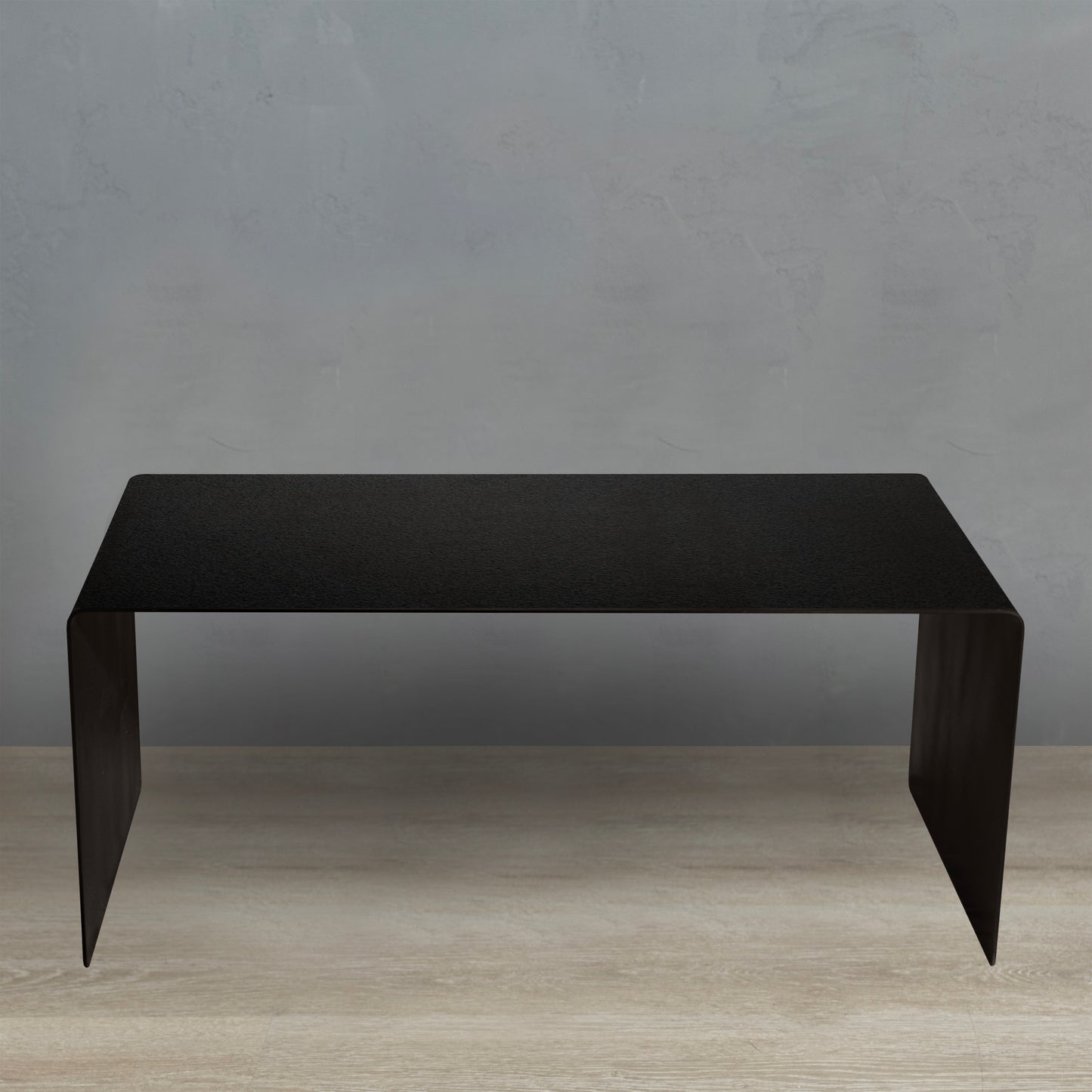 Modern Black Metal Coffee Table – Sleek & Minimalist Design