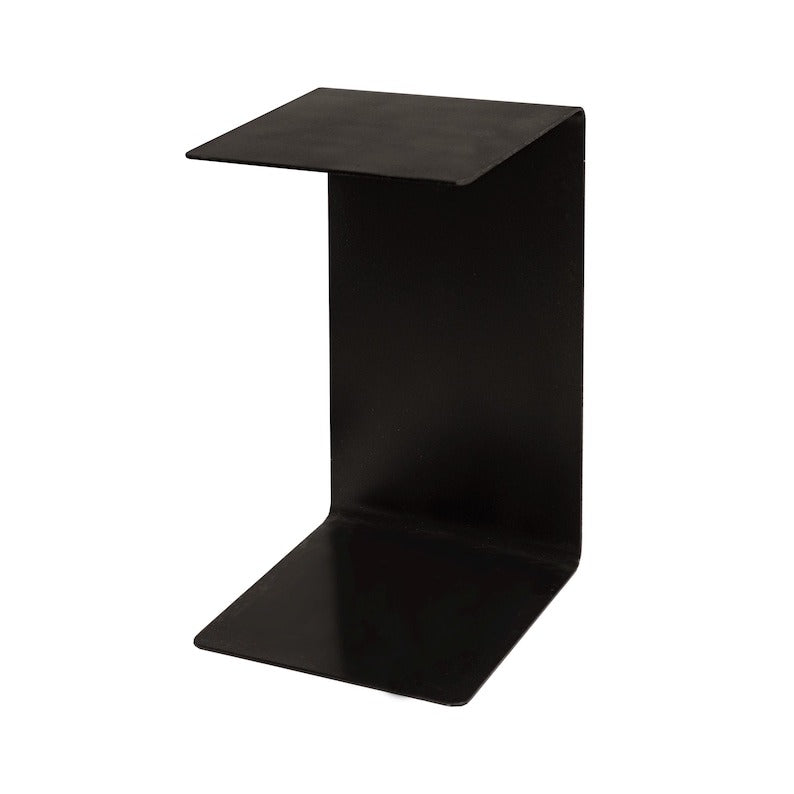Modern Minimalist Metal C Shape Side Table