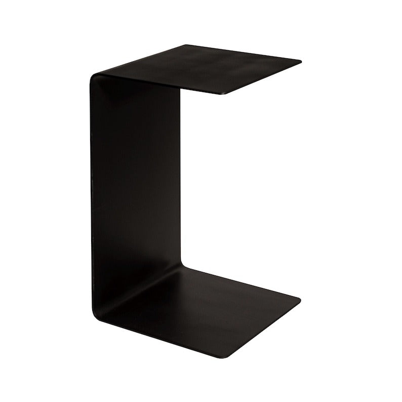 Modern Minimalist Metal C Shape Side Table