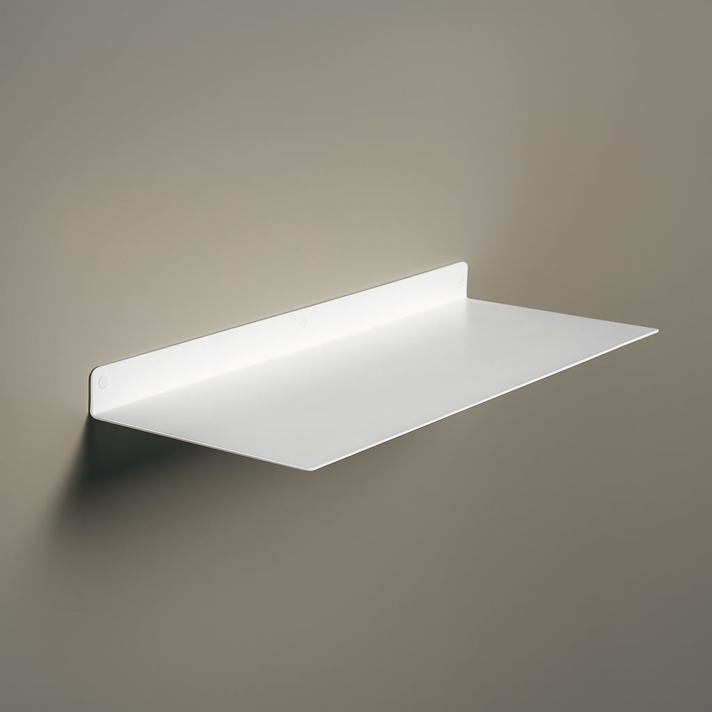 Modern Metal Floating Shelf - Minimalist Wall Storage & Display