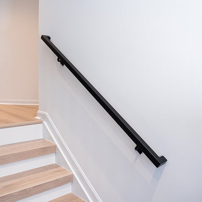 Metal Hand Rail with Wall Return (L Shape)