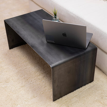 Modern Black Metal Coffee Table – Sleek & Minimalist Design