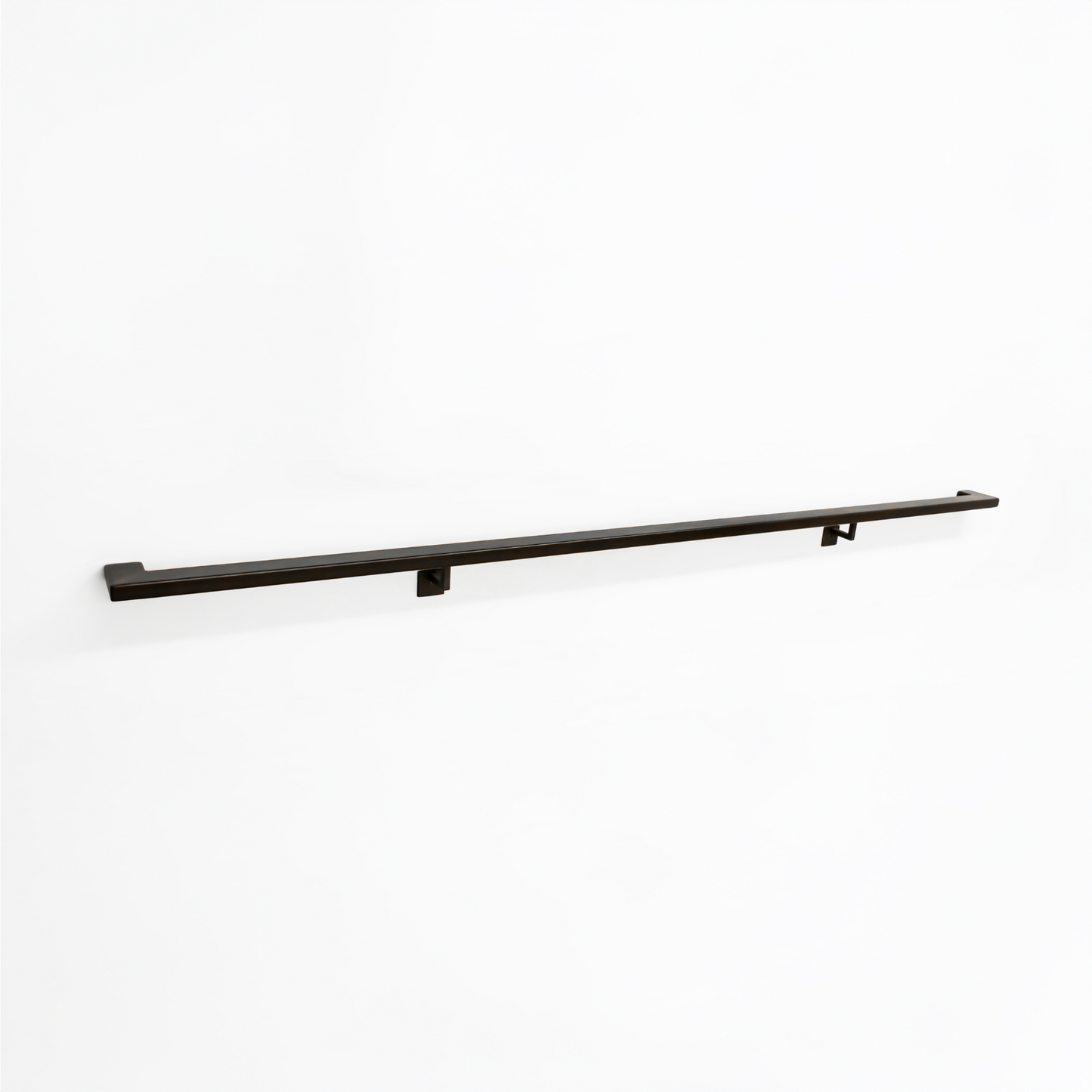 Metal Hand Rail with Wall Return (L Shape)