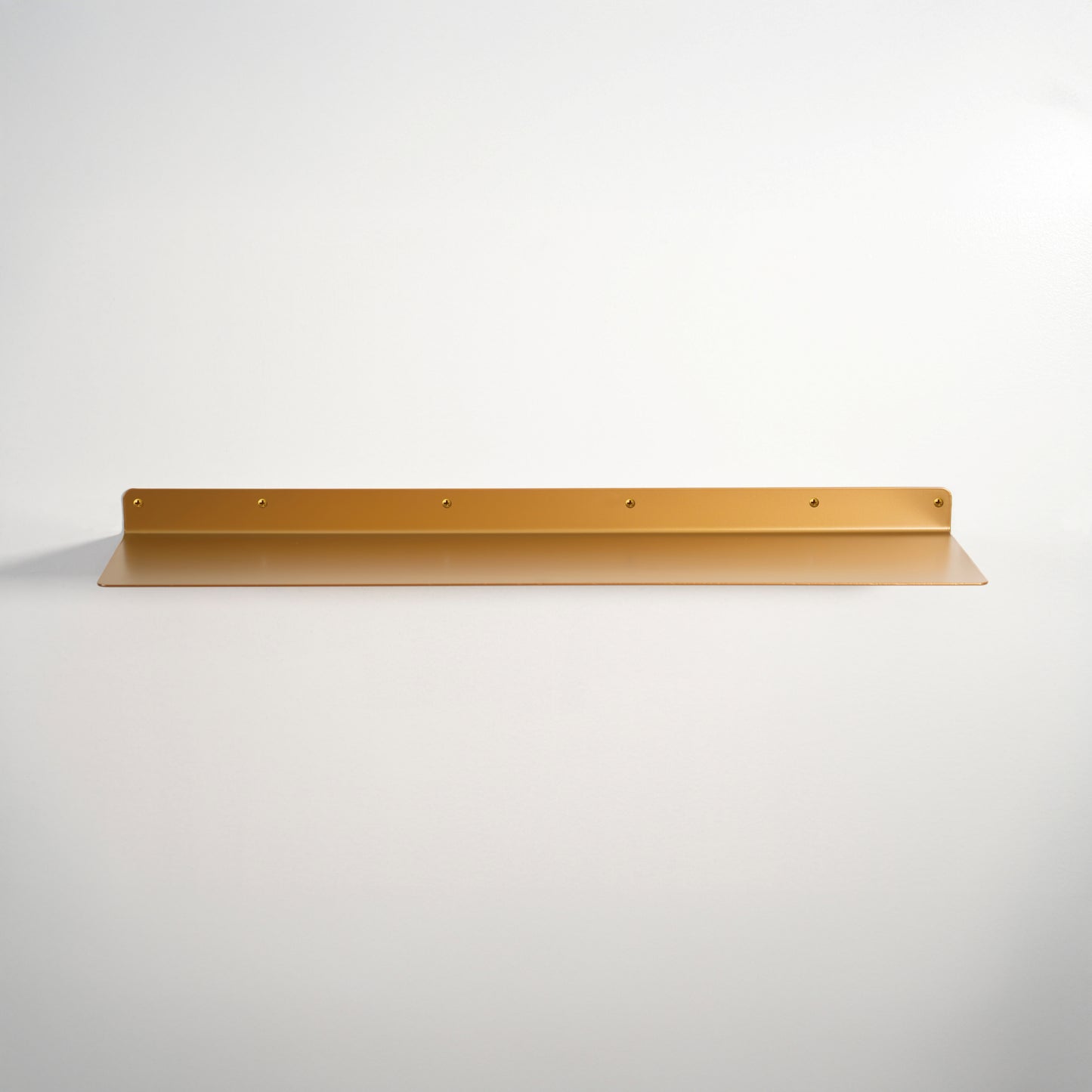 Modern Metal Floating Shelf - Minimalist Wall Storage & Display