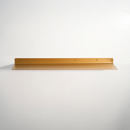Modern Metal Floating Shelf - Minimalist Wall Storage & Display