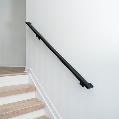 Metal Hand Rail with Wall Return (L Shape)
