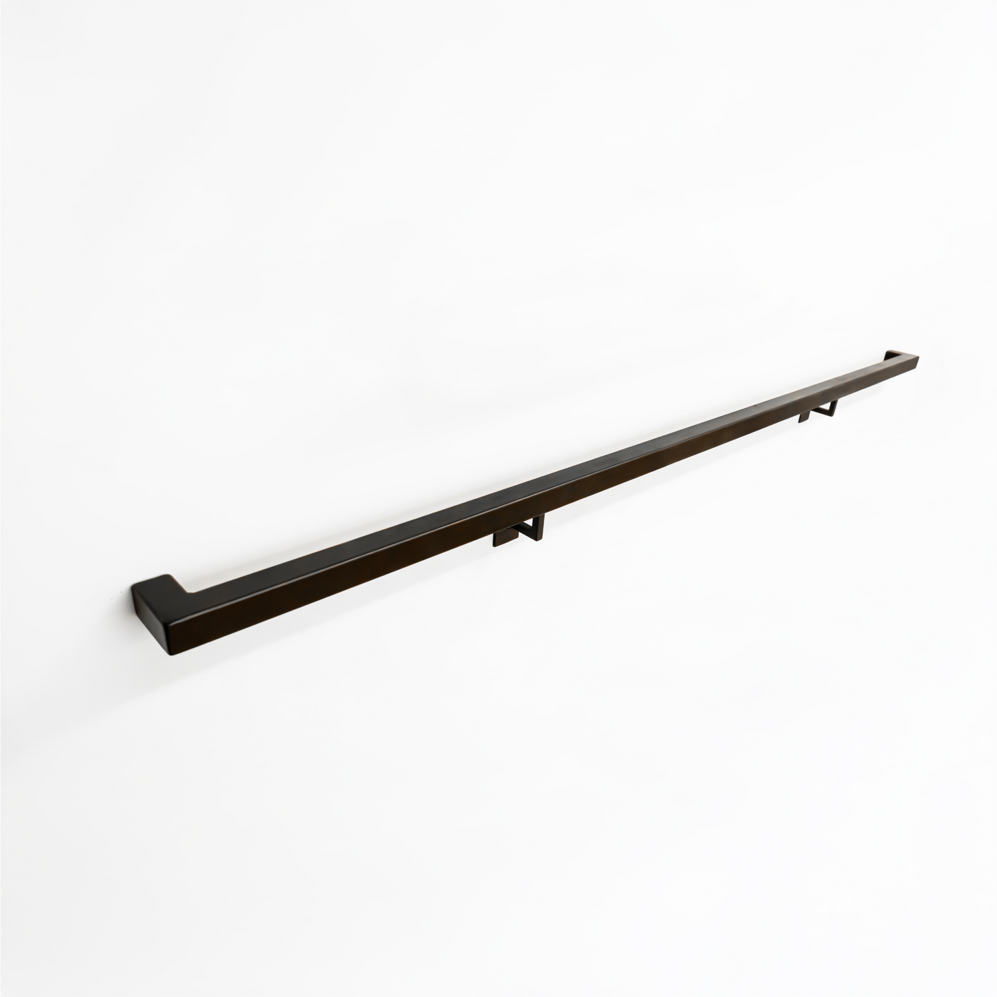 Metal Hand Rail with Wall Return (L Shape)