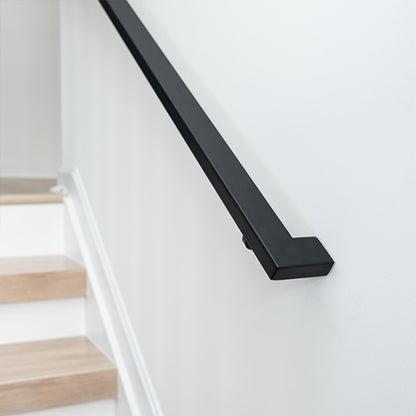 Metal Hand Rail with Wall Return (L Shape)