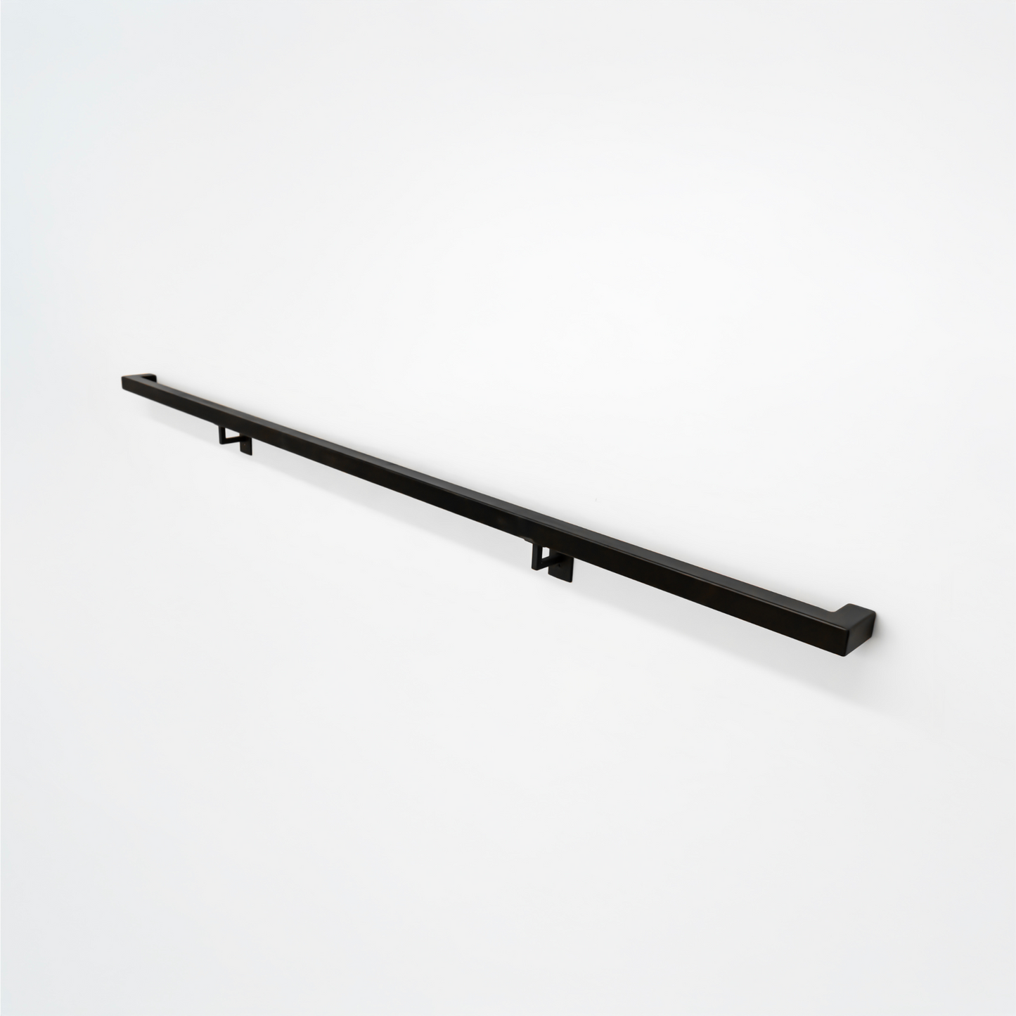 Metal Hand Rail with Wall Return (L Shape)