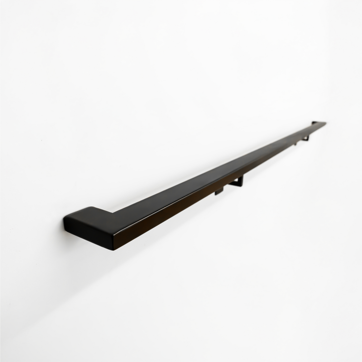 Metal Hand Rail with Wall Return (L Shape)