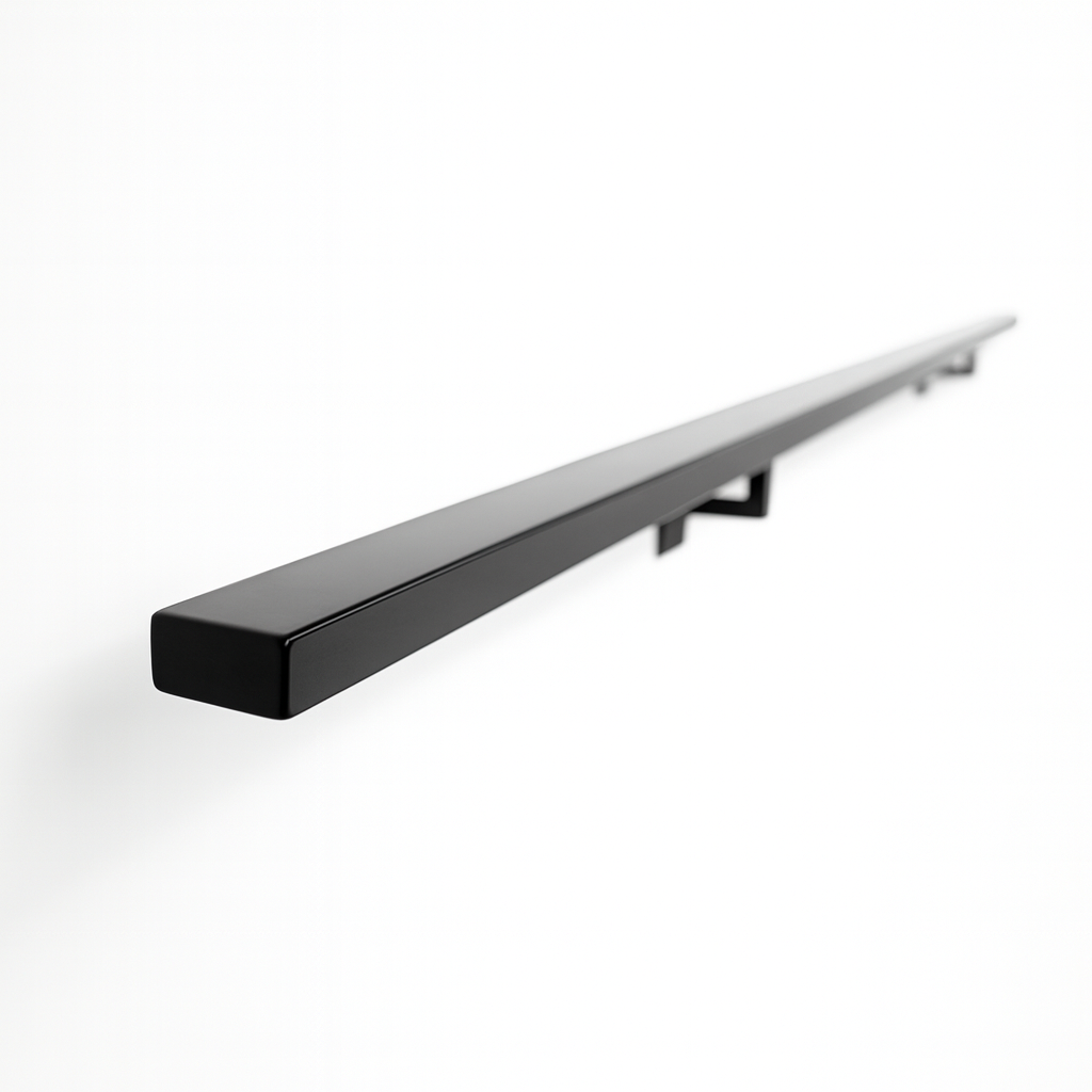 Flat Metal Hand Rail (Straight Cut)