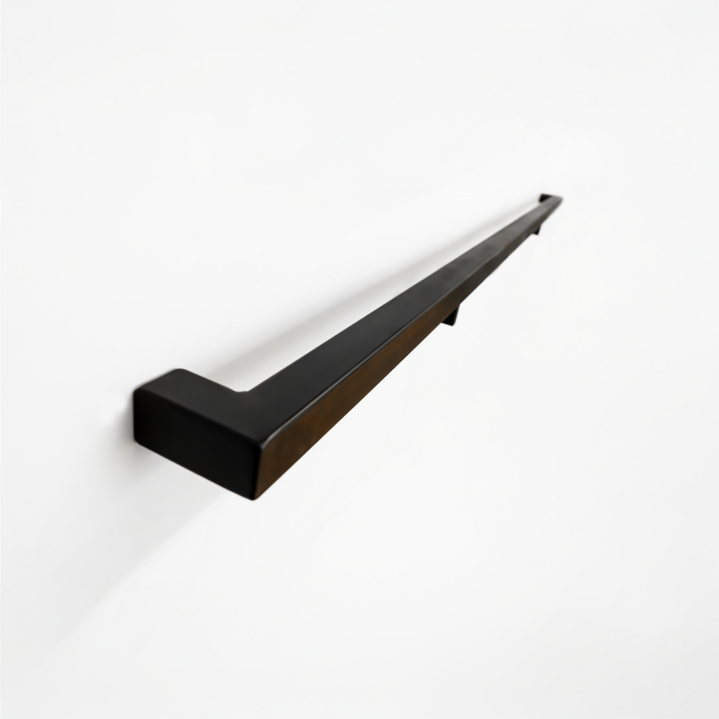 Metal Hand Rail with Wall Return (L Shape)