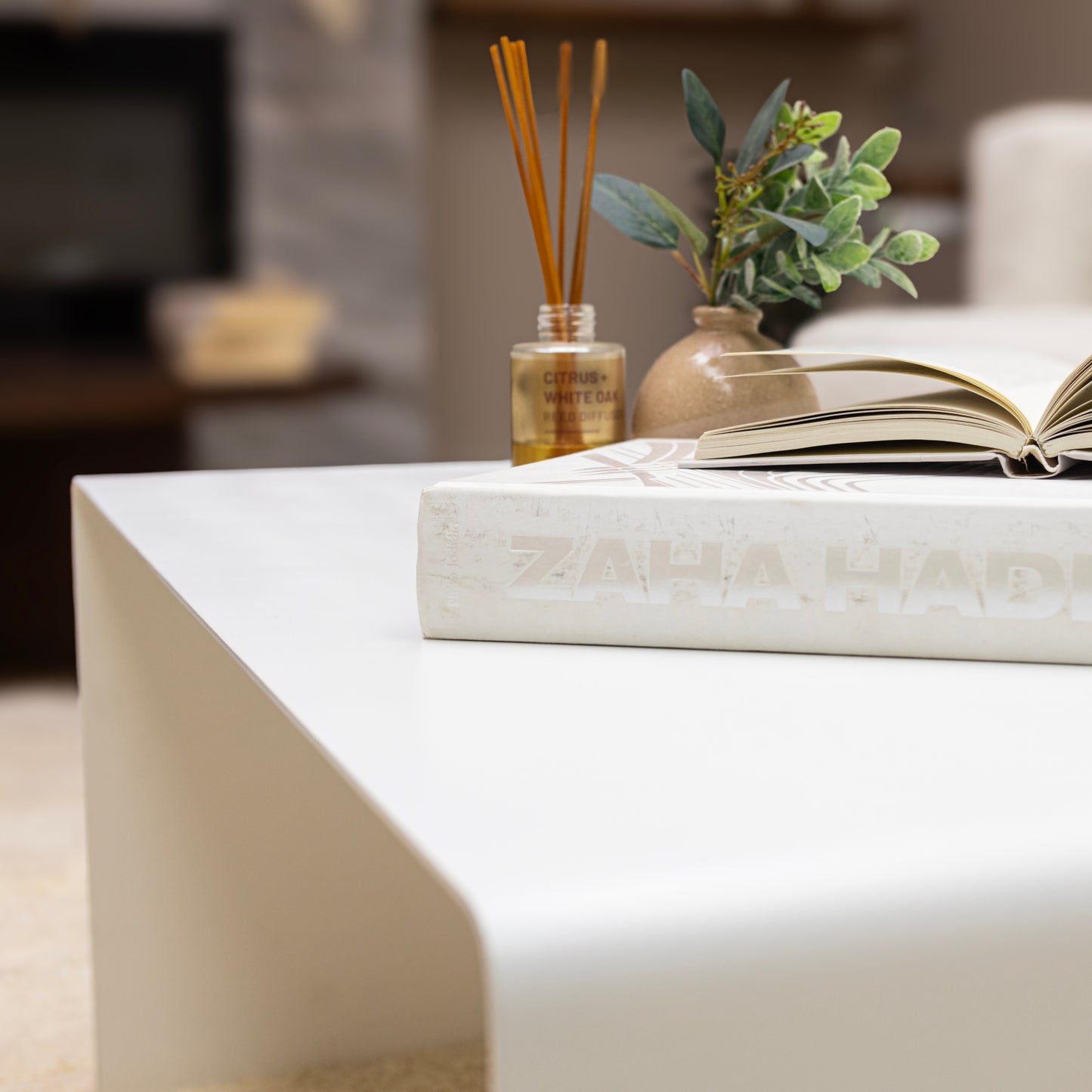 Modern Black Metal Coffee Table – Sleek & Minimalist Design