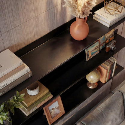 Modern Metal Floating Shelf - Minimalist Wall Storage & Display (Clearance)