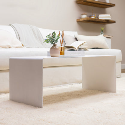 Modern Black Metal Coffee Table – Sleek & Minimalist Design