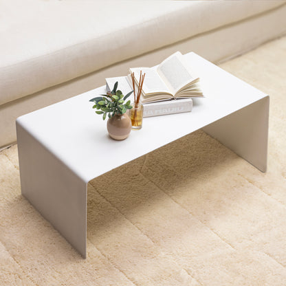 Modern Black Metal Coffee Table – Sleek & Minimalist Design