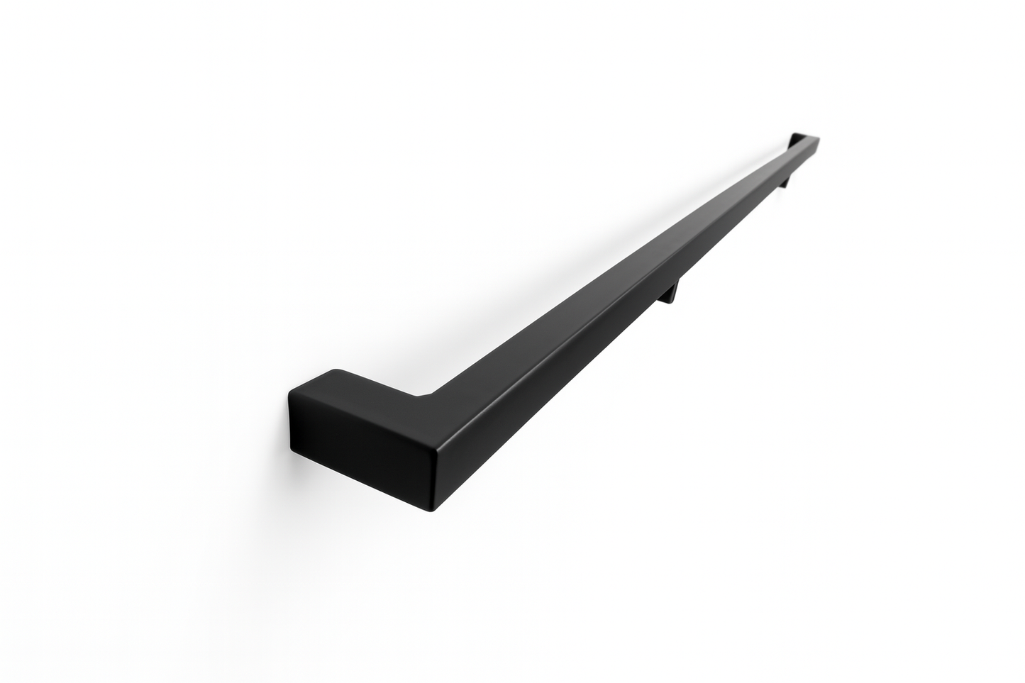 Metal Hand Rail with Wall Return (L Shape)