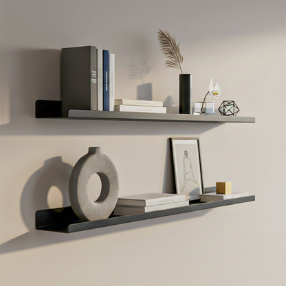 Metal Picture Ledge Floating Shelf