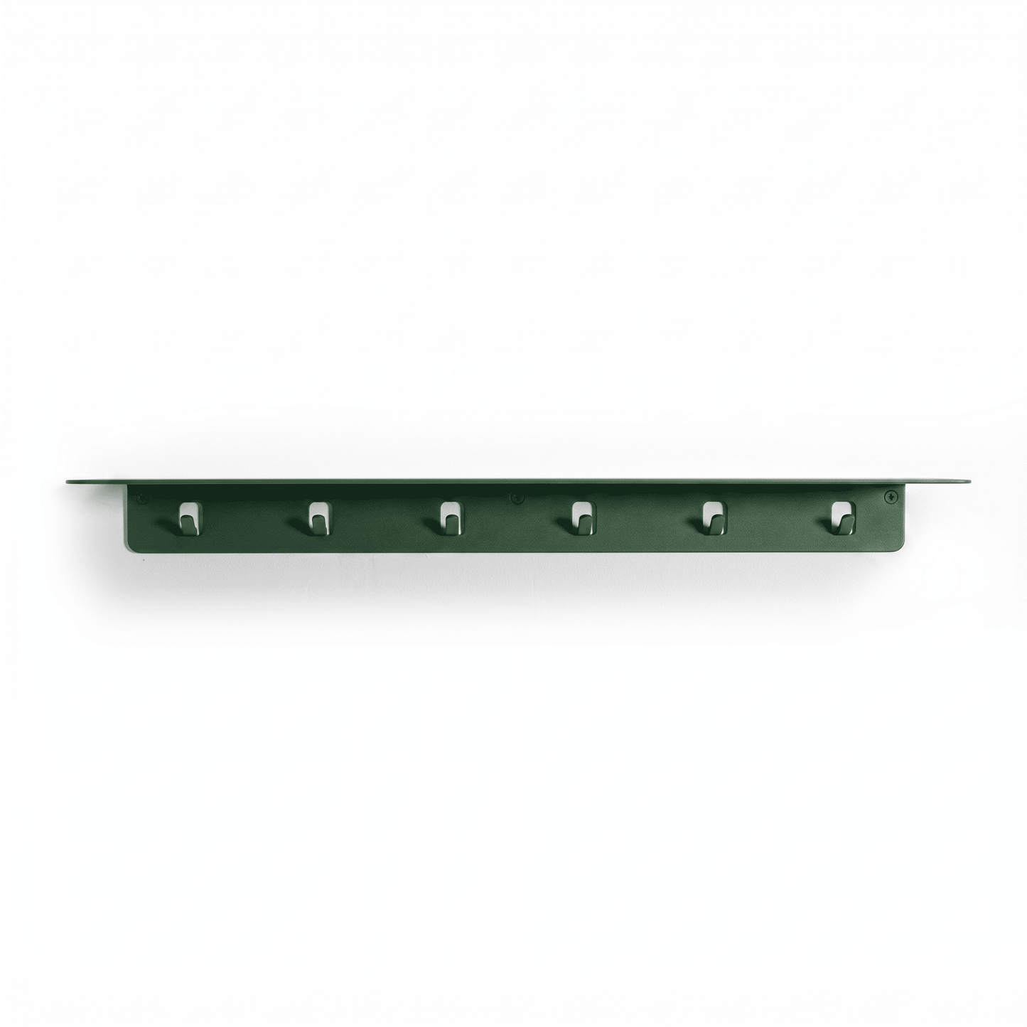 Steel Floating Shelf with Stick Out Hooks