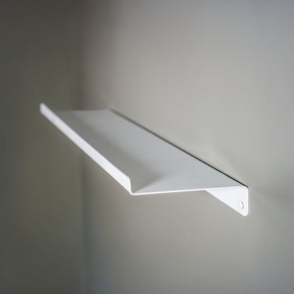 Steel Floating Shelf with Lip