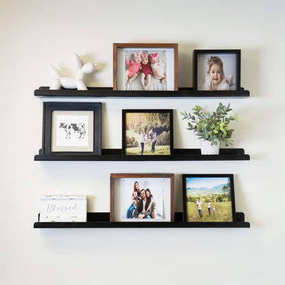 Metal Picture Ledge Floating Shelf