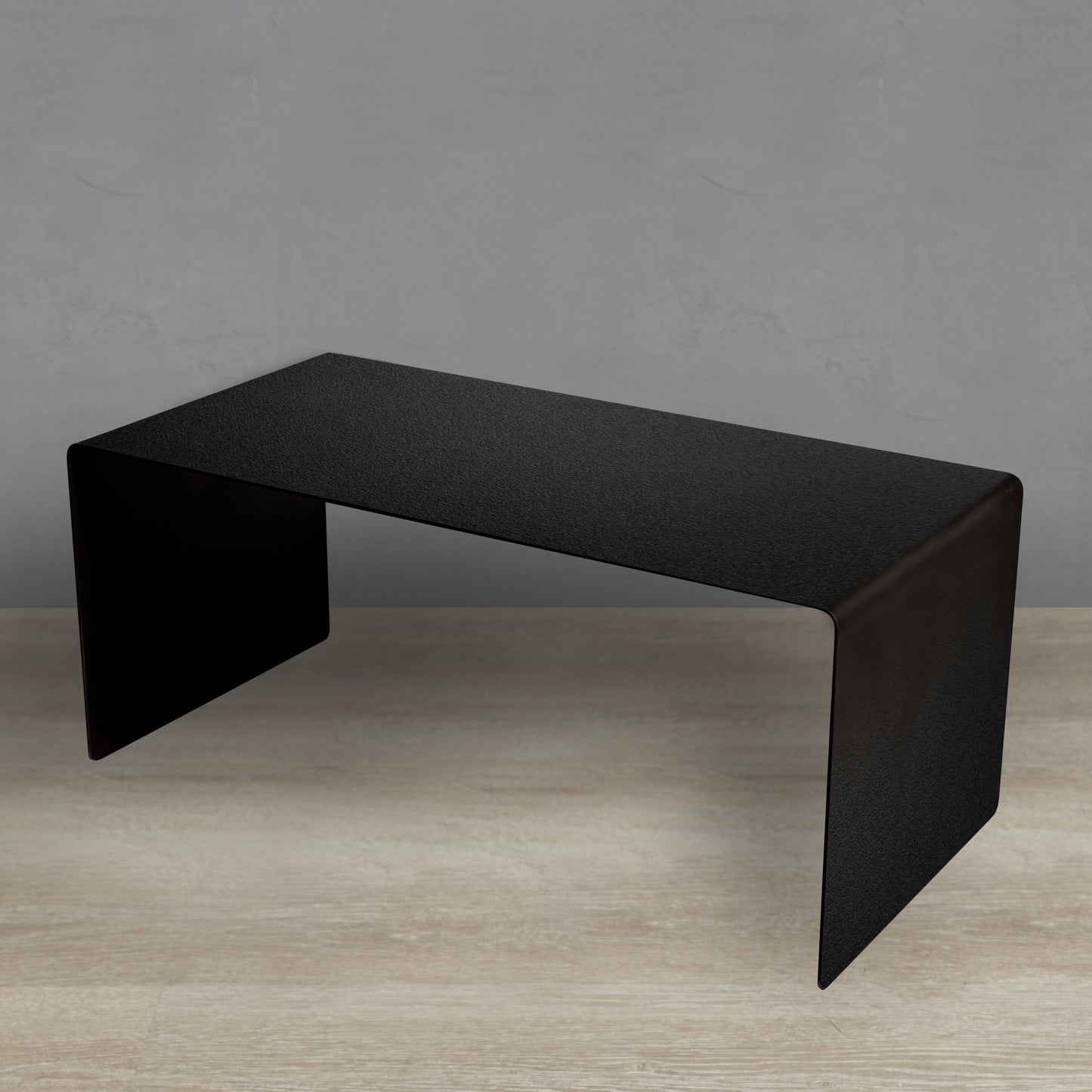 Modern Black Metal Coffee Table – Sleek & Minimalist Design