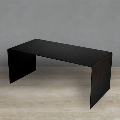 Modern Black Metal Coffee Table – Sleek & Minimalist Design