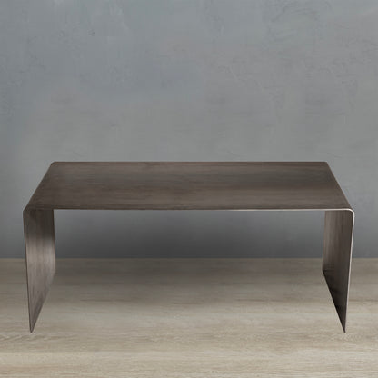 Modern Black Metal Coffee Table – Sleek & Minimalist Design