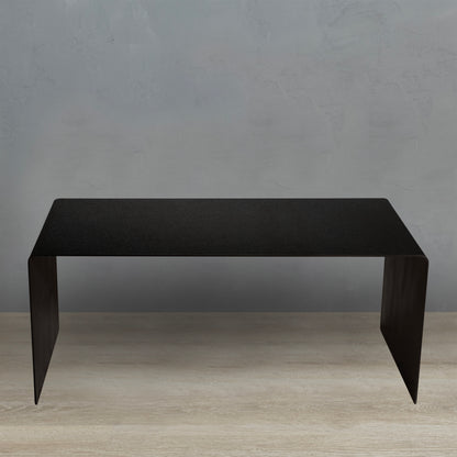 Modern Black Metal Coffee Table – Sleek & Minimalist Design