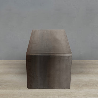 Modern Black Metal Coffee Table – Sleek & Minimalist Design
