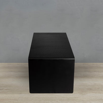 Modern Black Metal Coffee Table – Sleek & Minimalist Design