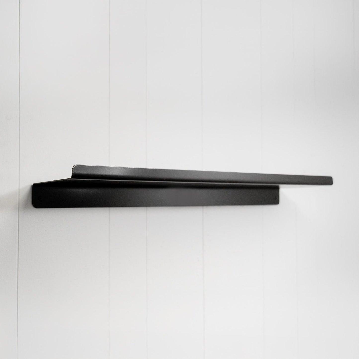 Steel Floating Shelf with Lip