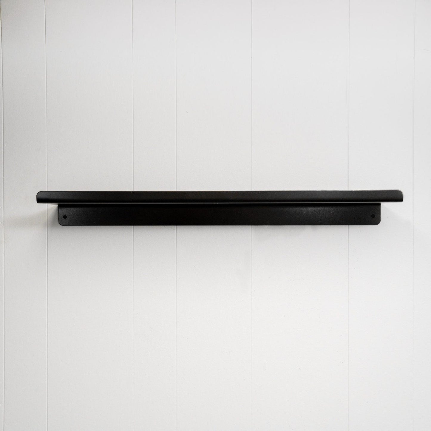 Steel Floating Shelf with Lip