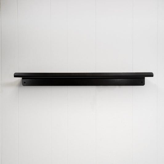 Steel Floating Shelf with Lip