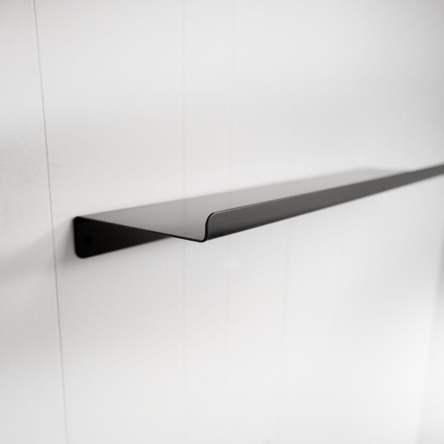 Steel Floating Shelf with Lip