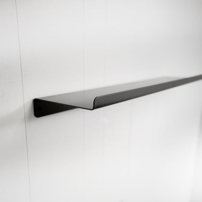 Steel Floating Shelf with Lip