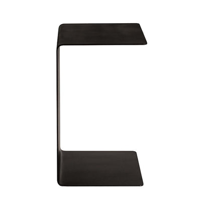 Modern Minimalist Metal C Shape Side Table