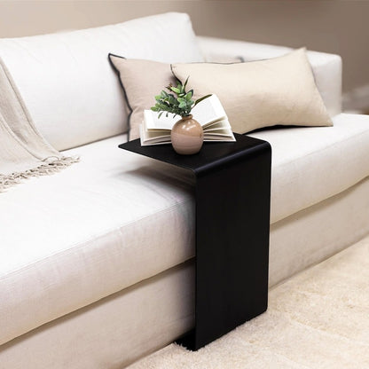 Modern Minimalist Metal C Shape Side Table