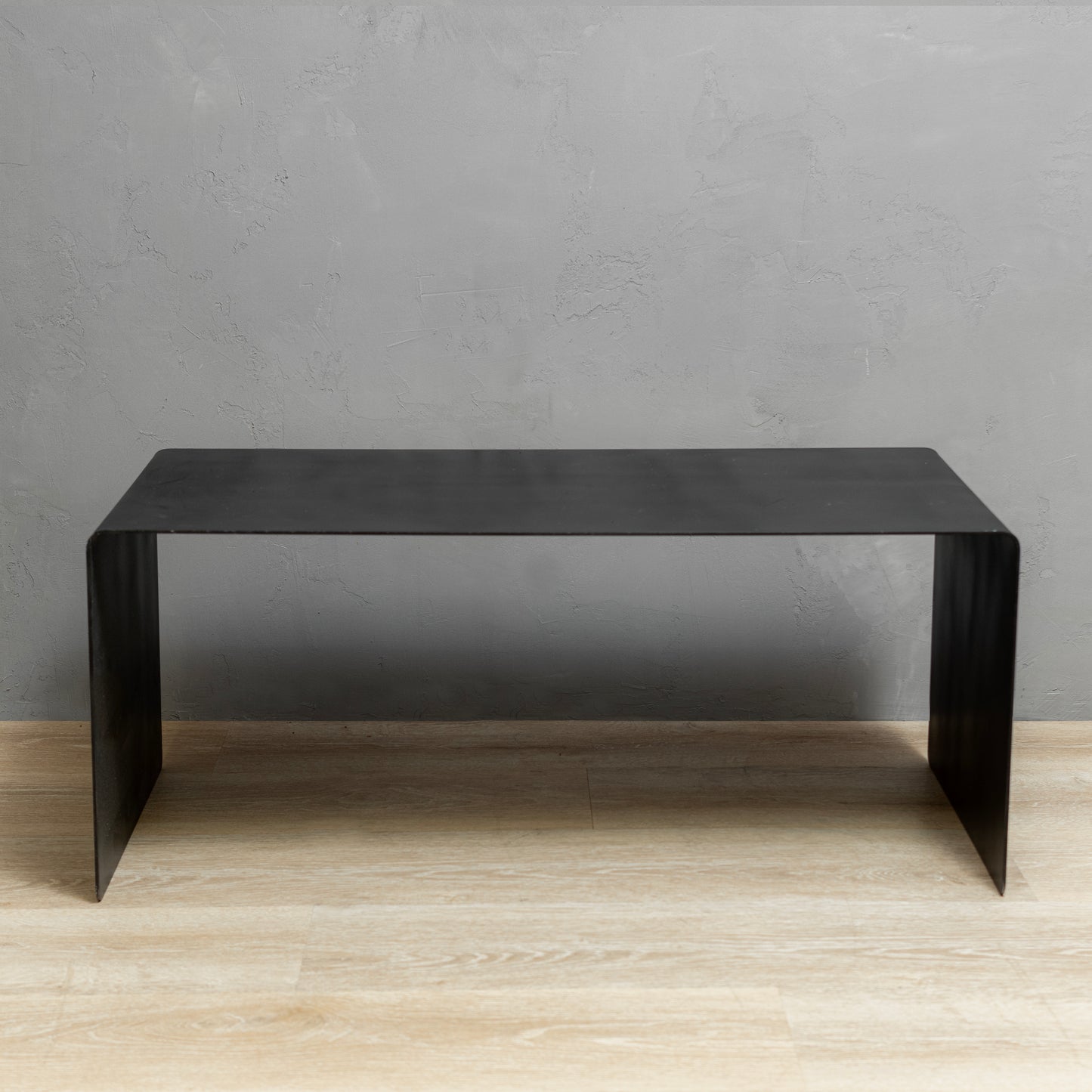 Modern Black Metal Coffee Table – Sleek & Minimalist Design