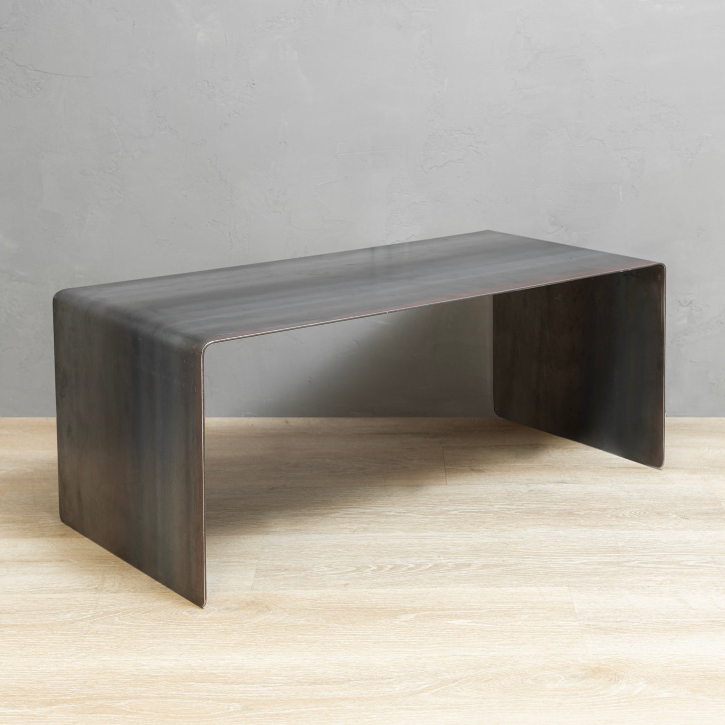 Modern Black Metal Coffee Table – Sleek & Minimalist Design